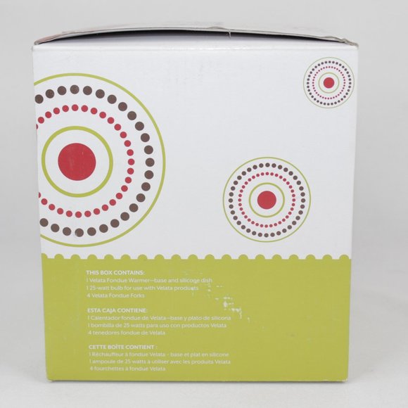 Scentsy Key Lime Pedestal Fun Fondue Warmer 2012 Complete in Box - Picture 9 of 10